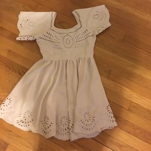 lantern cut out dress
